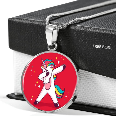 Dabbing unicorn Necklace