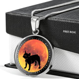 I Love My French Bulldog To the Moon and Back with Optional Engraving