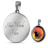 I Love My Puppy to the Moon and Back - with Optional Engraving