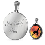 I Love My Great Dane To the Moon and Back with Optional Engraving