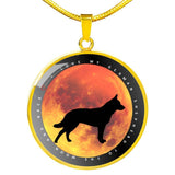 I Love My German Shepherd to the Moon and Back with Optional Engraving