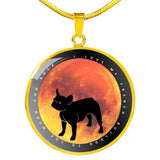 I Love My French Bulldog To the Moon and Back with Optional Engraving