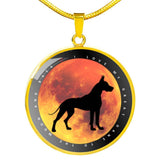 I Love My Great Dane To the Moon and Back with Optional Engraving