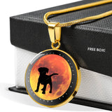 I Love My Puppy to the Moon and Back - with Optional Engraving