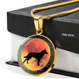 I Love My German Shepherd to the Moon and Back with Optional Engraving
