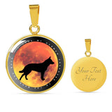 I Love My German Shepherd to the Moon and Back with Optional Engraving