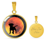 I Love My Puppy to the Moon and Back - with Optional Engraving