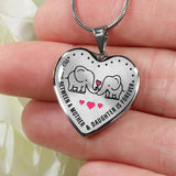 Mother Daughter Eternal Love - Matching Necklace