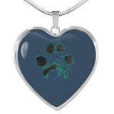 Aqua Green Aurora Paw
