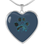 Aqua Blue Aurora Paw