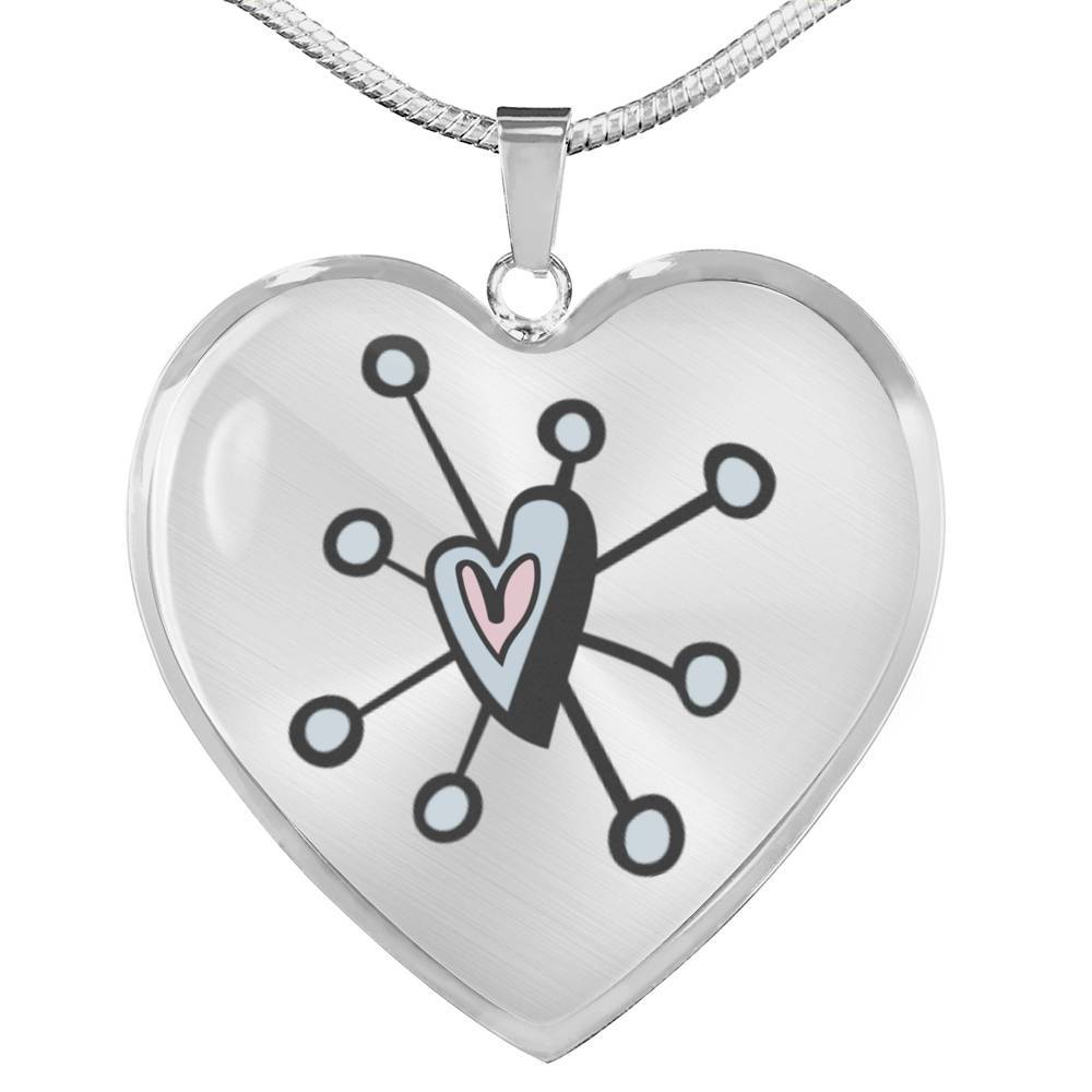 Apathecary - Retro Vintage Heart Design 60's
