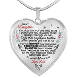 TO MY DAUGHTER - LOVE DAD