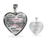 Grandpa to Granddaughter - You are beautiful, You are unique, And you will always be in my heart