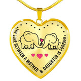 Mother Daughter Eternal Love - Matching Necklace