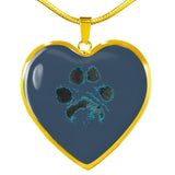 Aqua Blue Aurora Paw