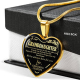 To our Granddaughter - from Grandma & Grandpa