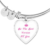 Be The Best Version Of You Bangle Bracelet