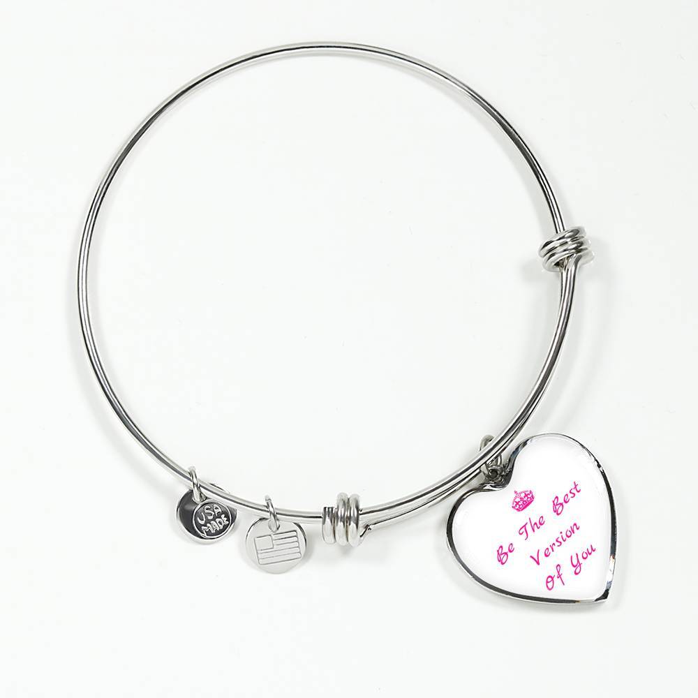 Be The Best Version Of You Bangle Bracelet