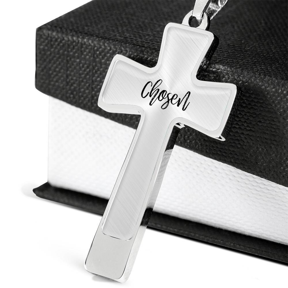testing cross with snake chain