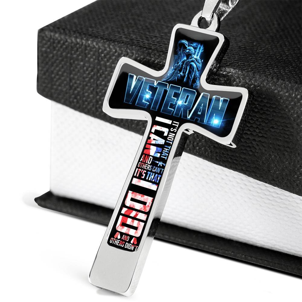 Veteran Cross Necklace