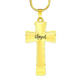 testing cross with snake chain
