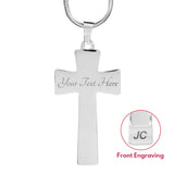 testing cross with snake chain