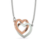 Interlocked Love Hearts - Gift Necklace
