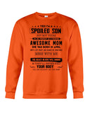 Spoiled Son Was Born In April T-Shirt - Sweatshirt - Unisex Tank Top