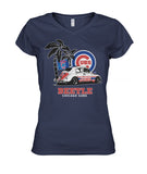 Beetle Chicago Cubs T-Shirt - Guys V-Neck - Ladies V-Neck