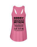 My Freaking Awesome Boyfriend T-Shirt - Ladies Flowy Tank - Ladies Tee