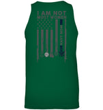 I Am Not Not Most Women Navy Mom T-Shirt - Unisex Tank Top - Ladies Flowy Tank