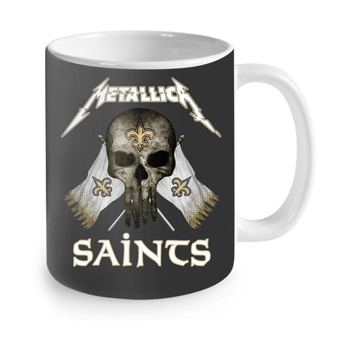 New Orleans Saints - Metallica T-Shirt - Mug