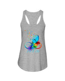 Let It Be Coloful Butterfly Limited Classic T-Shirt - Ladies Flowy Tank - Youth Tee