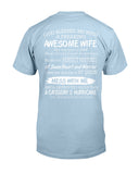 Don't Mess With Me, I Have An Awesome Wife Limited Classic T-Shirt - Guys Tee - Unisex Long Sleeve