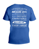 Don't Mess With Me, I Have An Awesome Wife Limited Classic T-Shirt - Guys V-Neck