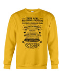 This Girl Was Born In October Limited Classic T-Shirt - Guys Tee - Sweatshirt