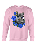 Cute  Owl With Blue Roses Classic Tee - Sweatshirt - Unisex Tank Top