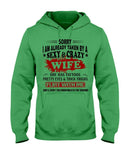 Sexy Crazy Wife Husband Couple Tee Hoodie