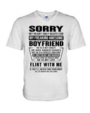 My Freaking Awesome Boyfriend T-Shirt - Hoodie - Guys V-Neck