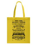 September Girl Hasa Fought Thousands Battles T-Shirt - Basketweave Tote Bag - Mug