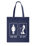 Your Wife My Wife Limited Classic T-Shirt - Basketweave Tote Bag - Mug