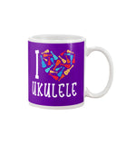 I Love Ukulele Limited Classic T-Shirt - Guys V-Neck - Mug