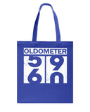 Oldometer 59 60 Tote Bag - Guys Tee - Basketweave Tote Bag