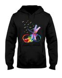 Dragonfly Angles From Heaven - Ladies Tee - Hoodie