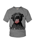 To All My Haters T-Shirt - Ladies Flowy Tank - Youth Tee