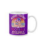 Football -  Good Mom Weekend Forecast T-Shirt - Mug