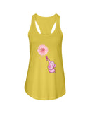 A Pink Elephant Beside Pink Flower  Limited Classic T-Shirt - Ladies Flowy Tank - Youth Tee