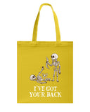 Skeleton- I've Got Your Back Limited Classic T- Shirt - Basketweave Tote Bag - Mug