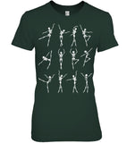 Ballet Skeleton Limited Classic T- Shirt - Ladies V-Neck - Ladies Tee