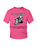 Football - Linemen Limited Classic T-Shirt - Ladies Flowy Tank - Youth Tee